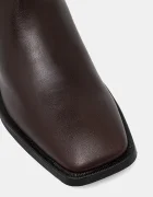 Vagabond Shoemakers Кожени ботуши BLANCA в кафяво с равна подметка 5417-801-35