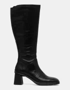 Vagabond Shoemakers Кожени ботуши JANINE в черно с дебел ток 6038-101-20