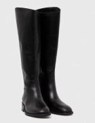 Vagabond Shoemakers Кожени ботуши SHEILA в черно с равна подметка 5635.001.20