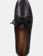 Vagabond Shoemakers Кожени мокасини HILLARY в черно с равна подметка 5925-401-20