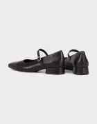 Vagabond Shoemakers Кожени обувки с дебел ток DEBBI в черно с дебел ток 5918-002-92