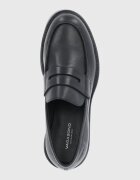 Vagabond Shoemakers Кожени половинки обувки дамски в черно с равна подметка