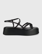 Vagabond Shoemakers сандали дамски от кожа черни