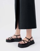 Vagabond Shoemakers сандали дамски от кожа черни