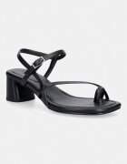 Vagabond Shoemakers сандали с дебел ток от кожа EVIE черни 6139-101-20