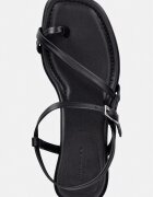 Vagabond Shoemakers сандали с дебел ток от кожа EVIE черни 6139-101-20