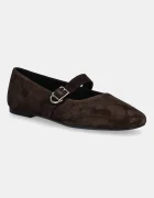 Vagabond Shoemakers Велурени балеринки JOLIN в кафяво 5608-040-32