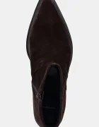 Vagabond Shoemakers Велурени боти KELSEY в кафяво с дебел ток 5810-140-31