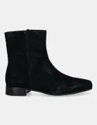 Vagabond Shoemakers Велурени боти MONA в черно с равна подметка 5955-040-20