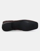 Vagabond Shoemakers Велурени боти MONA в кафяво с равна подметка 5955-040-29