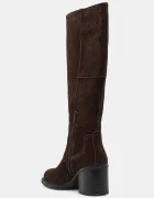 Vagabond Shoemakers Велурени ботуши MERYL в кафяво с дебел ток 6047-040-31
