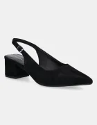 Vagabond Shoemakers Велурени обувки с дебел ток MARTA