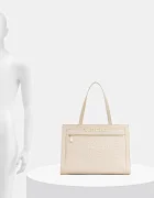 Valentino Bags Чанта CORA в бежово VBS9OO01