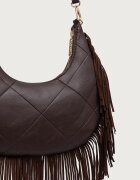 Valentino Bags чанта crossbody дамска от имитация на кожа ASTRID кафява VBSAD207