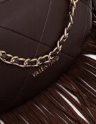Valentino Bags чанта crossbody дамска от имитация на кожа ASTRID кафява VBSAD207