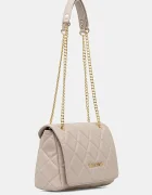 Valentino Bags чанта crossbody дамска от имитация на кожа бежова VBS3KK02R