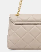 Valentino Bags чанта crossbody дамска от имитация на кожа бежова VBS3KK02R