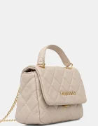 Valentino Bags чанта crossbody дамска от имитация на кожа бежова VBS3KK05R