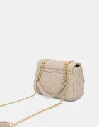 Valentino Bags чанта crossbody дамска от имитация на кожа бежова VBS3KK05R