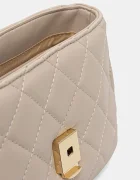 Valentino Bags чанта crossbody дамска от имитация на кожа бежова VBS3KK05R