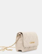 Valentino Bags чанта crossbody дамска от имитация на кожа бежова VBS3KK52R