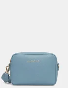 Valentino Bags чанта crossbody дамска от имитация на кожа синя VBS5A809