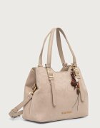 Valentino Bags чанта crossbody дамска от имитация на велур WINNIE WINTER бежова VBSABH01