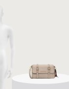 Valentino Bags чанта crossbody дамска от имитация на велур WINNIE WINTER бежова VBSABH09