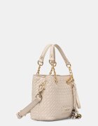 Valentino Bags чанта дамска от имитация на кожа GEA бежова VBS9UC06