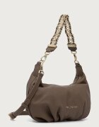 Valentino Bags чанта тип хобо дамска от имитация на кожа LENA кафява VBSACG08