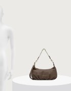 Valentino Bags чанта тип хобо дамска от имитация на кожа LENA кафява VBSACG08
