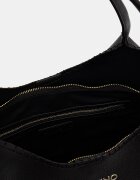 Valentino Bags шопинг чанта дамска от имитация на кожа ALEKSANDRA черна VBS9W901