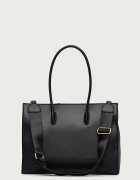 Valentino Bags шопинг чанта дамска от имитация на кожа BIANKA RE черна VBSA9U01