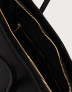 Valentino Bags шопинг чанта дамска от имитация на кожа BIANKA RE черна VBSA9U01