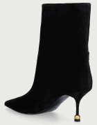 Vanda Novak боти дамски от велур Elena Ebony Black черни