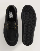 Vans 2-Eyelet Boat Shoe ниски кецове от кожа черни ниски VN000Z11CJK1
