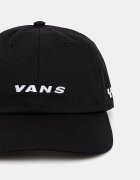 Vans бейзболна шапка от памук черна VN000QA6BLK1