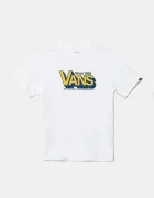 Vans Детска памучна тениска Checker Drop
