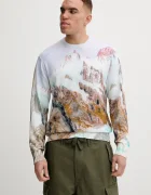 Vans Памучен пуловер Premium Classics LX Printed Knit Sweater