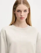 Vans Памучен суичър в бежово с изчистен дизайн VN000RAMEN91