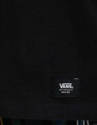 Vans Памучна блуза с дълги ръкави в черно с изчистен дизайн