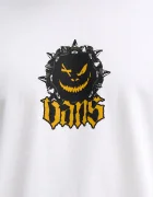 Vans Памучна тениска в бежово с принт VN000PE7WHT1