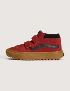 Vans SK8-Mid Reissue V Insulated високи кецове за деца от велур червени VN000V90BRD1