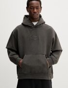 Vans Суичър мъжки от памук Premium LX сив VN000T6FEMV1