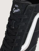 Vans Super Lowpro маратонки от велур черни VN000Z2ZBA21