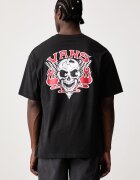 Vans тениска мъжка от памук Blaze Head черна VN000WZ5BLK1
