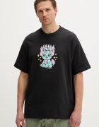 Vans тениска мъжка от памук черна VN000W00BLK1
