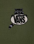 Vans тениска за деца от памук Dumpster Raccoon SS Tee зелена VN000XBQGRK1