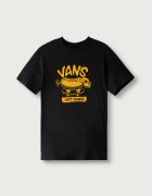Vans тениска за деца от памук Hot Dawg SS Tee черна VN001049BLK1