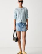 Vans жилетка дамска от ажур синя VN000T97FOA1